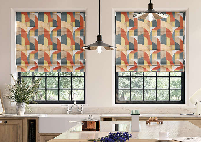 Varadero Velvet, Russet - Twist&Fit Roman Blind - Image 3